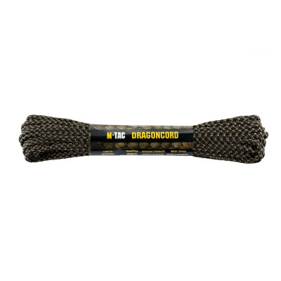 M-Tac паракорд Dragon Cord 15m Black/Coyote