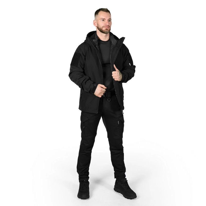 Куртка Stalker 2.0 SoftShell Чорна 9488