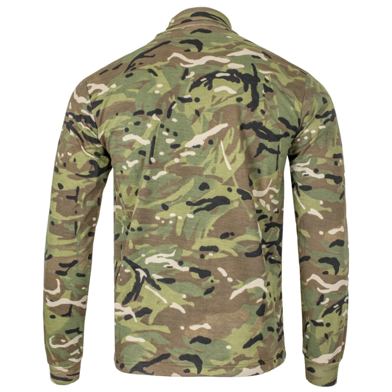 Гольф Vik-Tailor бавовняний з тризубом з високим горлом, MultiCam