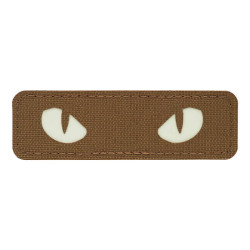 M-Tac нашивка Cat Eyes Laser Cut Coyote/світлонакопичувач