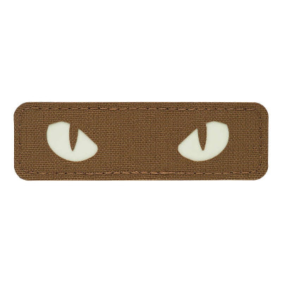 M-Tac нашивка Cat Eyes Laser Cut Coyote/світлонакопичувач