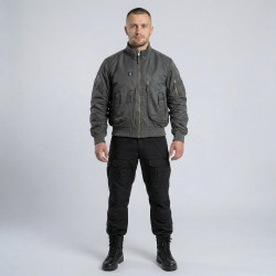 Куртка бомбер Vik-Tailor льотна, Shadow Grey