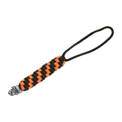 M-Tac темляк Helix Skull Black/Orange