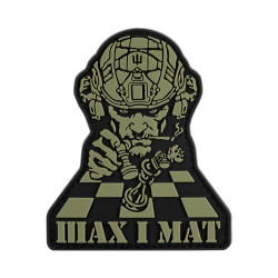 M-Tac нашивка Шах і Мат Black/Olive