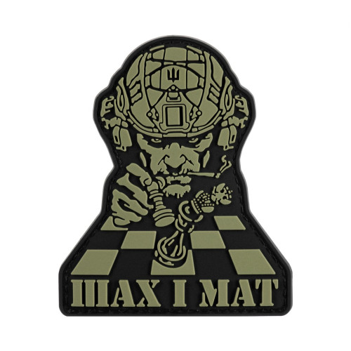 M-Tac нашивка Шах і Мат Black/Olive — фото 1