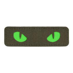 M-Tac нашивка Cat Eyes Laser Cut Ranger Green/Green/GID