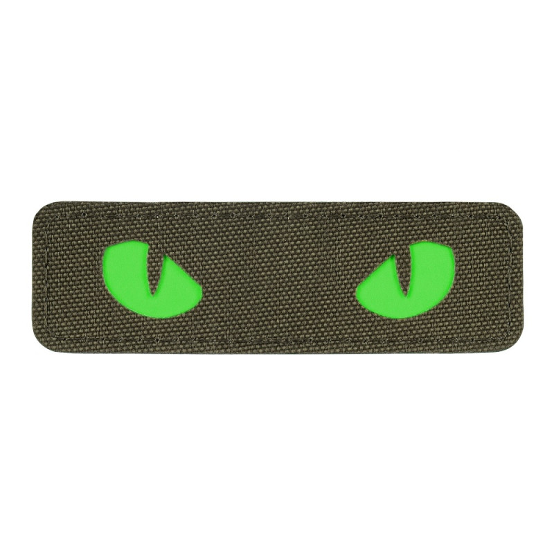 M-Tac нашивка Cat Eyes Laser Cut Ranger Green/Green/GID