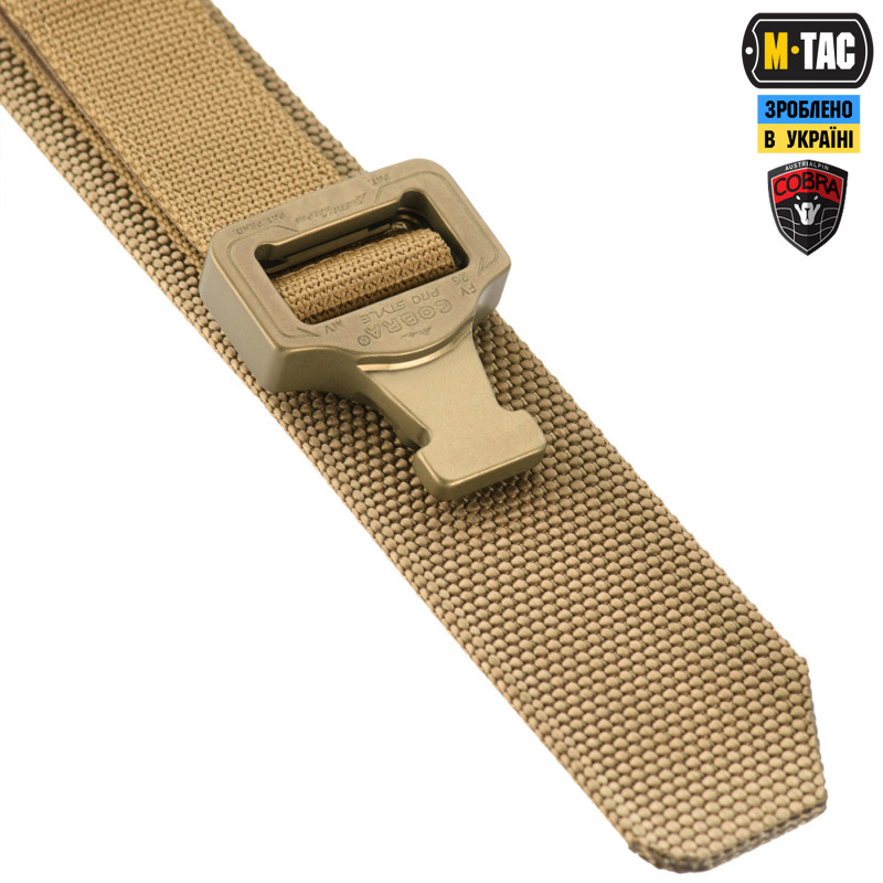 M-Tac ремінь Cobra Buckle Belt Coyote M-Tac ремінь Cobra Buckle Belt Coyote