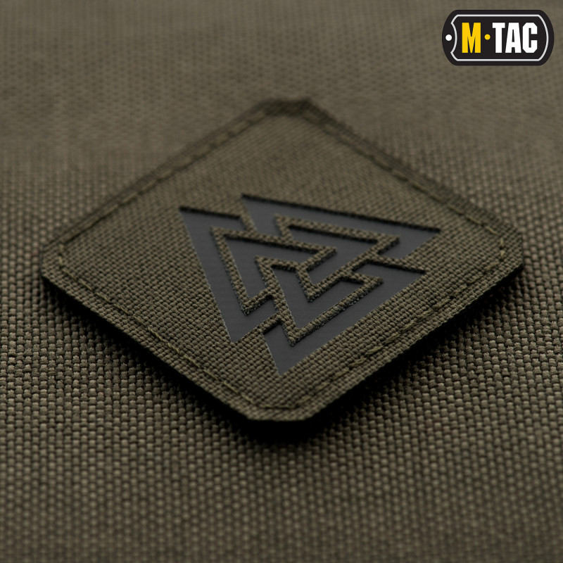 M-Tac нашивка Валькнут Laser Cut Ranger Green/Black M-Tac нашивка Валькнут Laser Cut Ranger Green/Black