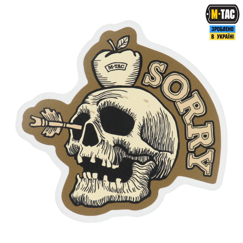 M-Tac наклейка SORRY Coyote M-Tac наклейка SORRY Coyote
