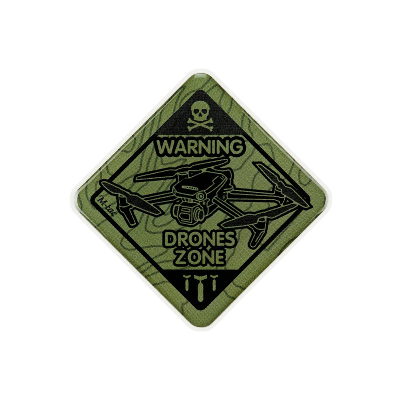M-Tac наклейка обємна Drones Zone Olive M-Tac наклейка обємна Drones Zone Olive