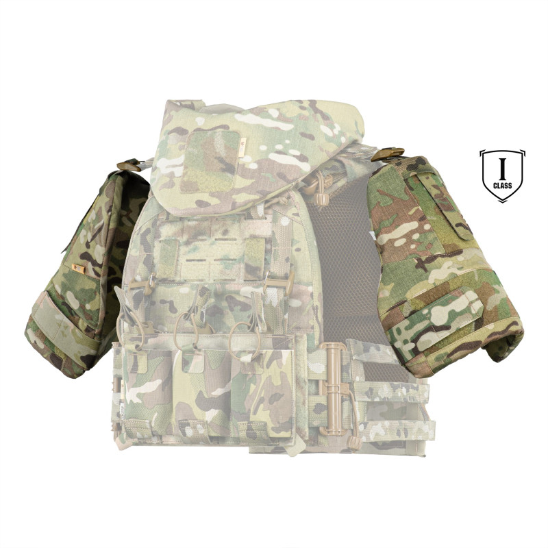 M-Tac плечовий захист з балістичними пакетами 1А для Cuirass QRS Multicam M-Tac плечовий захист з балістичними пакетами 1А для Cuirass QRS Multicam