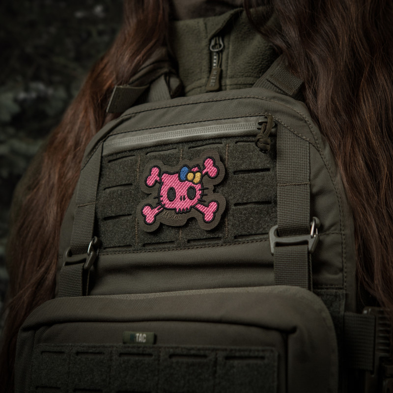 M-Tac нашивка KITTY (вишивка) Pink/Ranger Green M-Tac нашивка KITTY (вишивка) Pink/Ranger Green