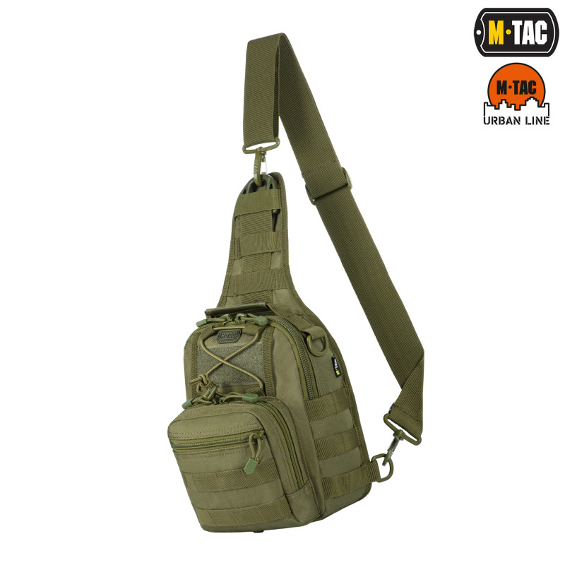 M-Tac сумка Urban Line City Patrol Carabiner Bag (сорт 2) Olive M-Tac сумка Urban Line City Patrol Carabiner Bag (сорт 2) Olive