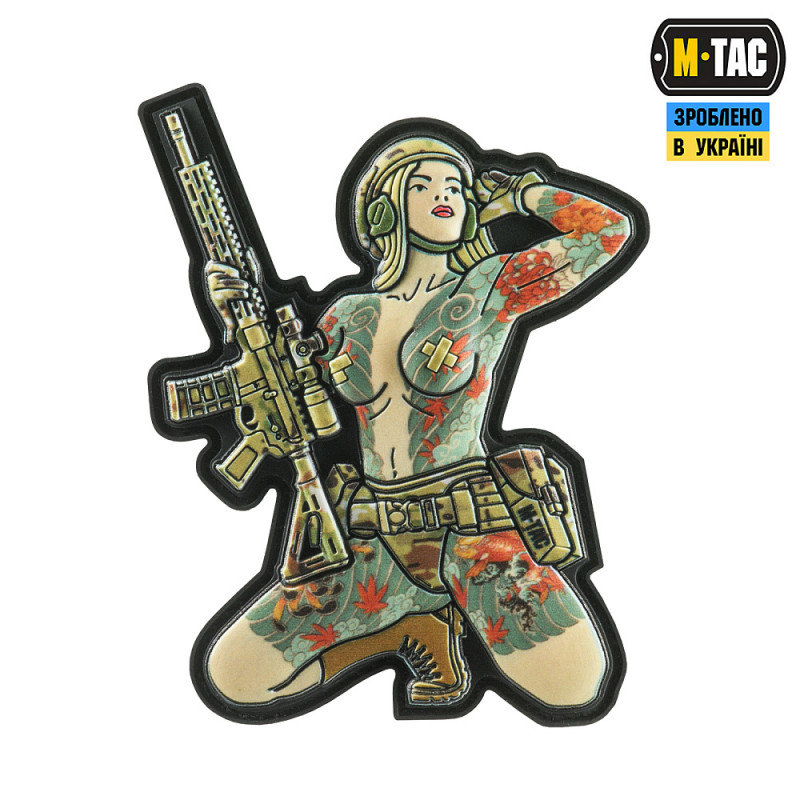 M-Tac нашивка girl Якудза PVC MC