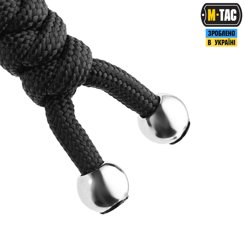 M-Tac темляк Zeus Black&Silver M-Tac темляк Zeus Black&Silver