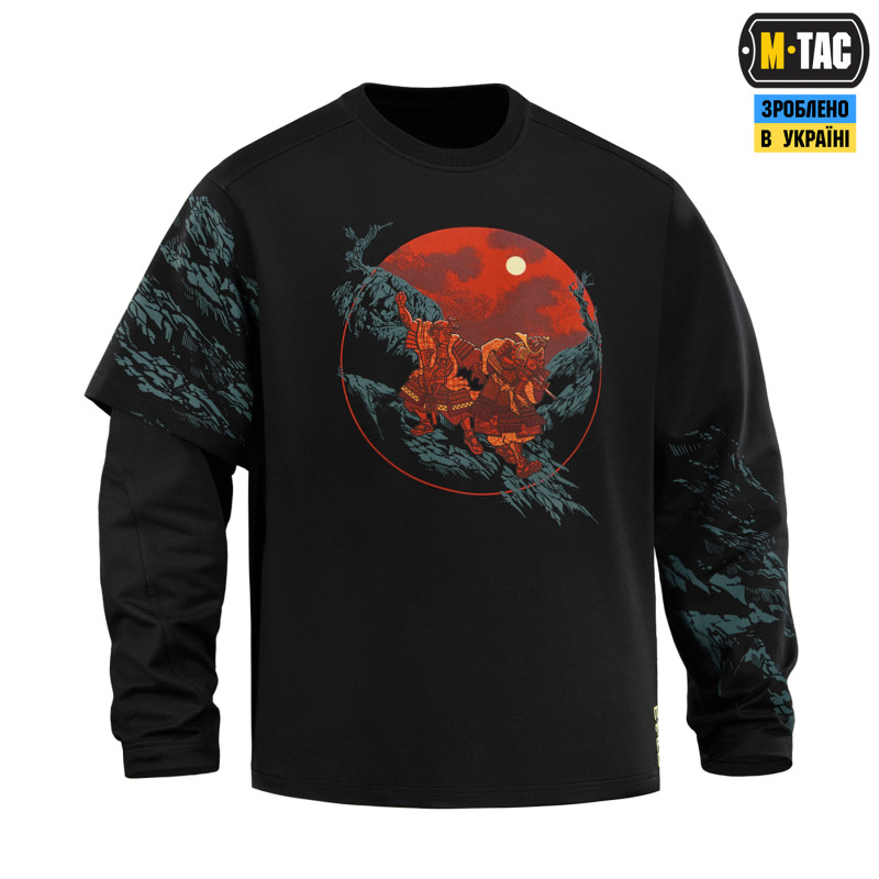 M-Tac світшот Two Samurai Black M-Tac світшот Two Samurai Black