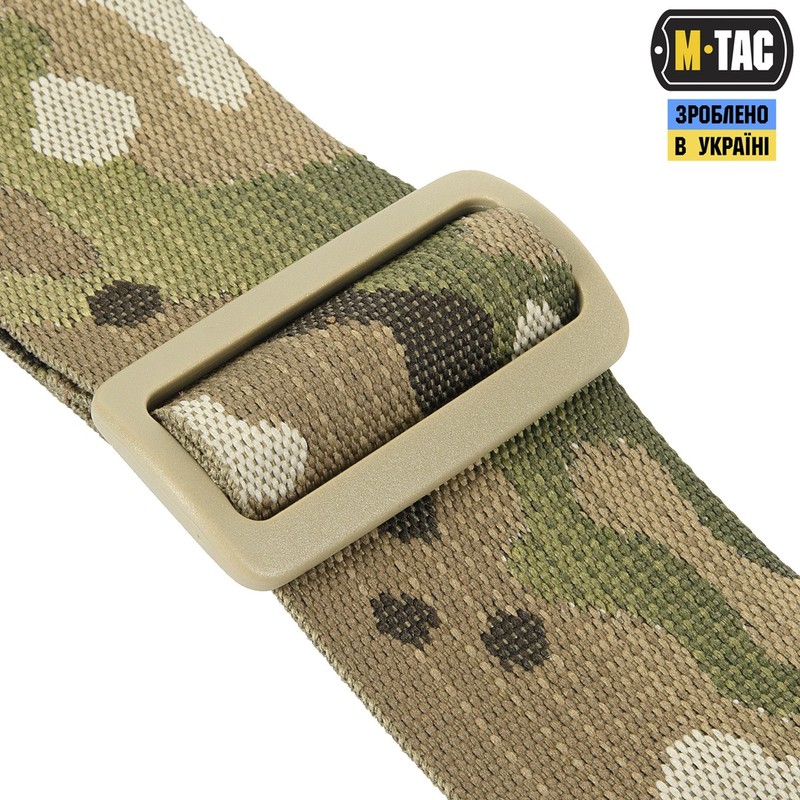 M-Tac ремінь збройовий одноточковий еластичний Multicam