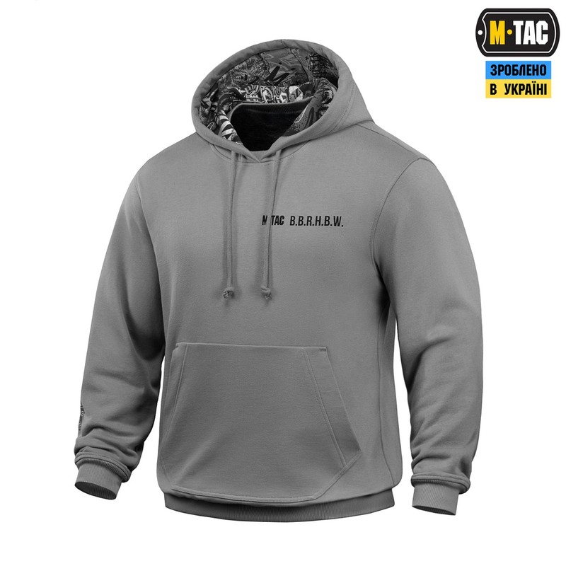 M-Tac кофта Hoodie My Home is my Castle Light Hard Grey M-Tac кофта Hoodie My Home is my Castle Light Hard Grey