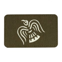 M-Tac нашивка Знамя Ворона Laser Cut Ranger Green/світлонакопичувач