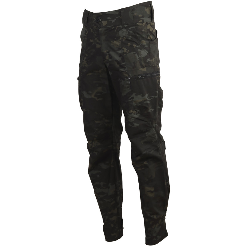 Штани тактичні демісезонні Vik-Tailor Agressor Rip-Stop, Black MultiCam Штани тактичні демісезонні Vik-Tailor Agressor Rip-Stop, Black MultiCam