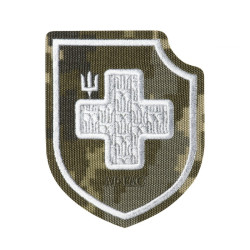 M-Tac нашивка Хрест ЗСУ (вишивка) MM14