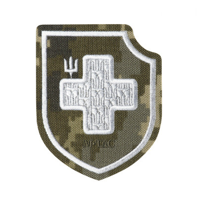 M-Tac нашивка Хрест ЗСУ (вишивка) MM14
