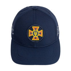 Бейсболка з регулятором та кокардою Ріп-Стоп ДСНС, Navy Blue