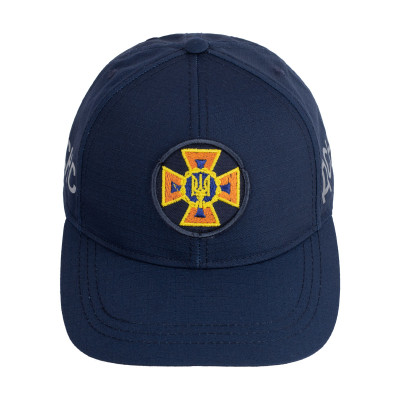 Бейсболка з регулятором та кокардою Ріп-Стоп ДСНС, Navy Blue