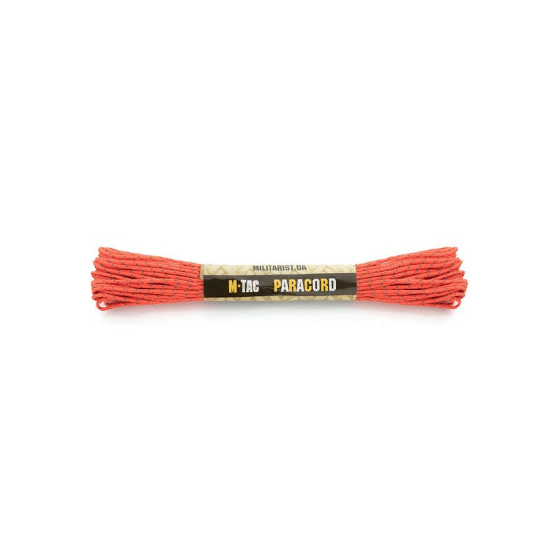 M-Tac паракорд Minicord Reflective Safety Orange 15м