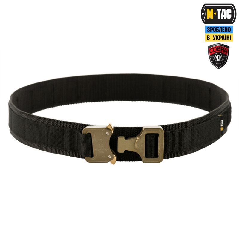 M-Tac ремінь Cobra Buckle Belt Black