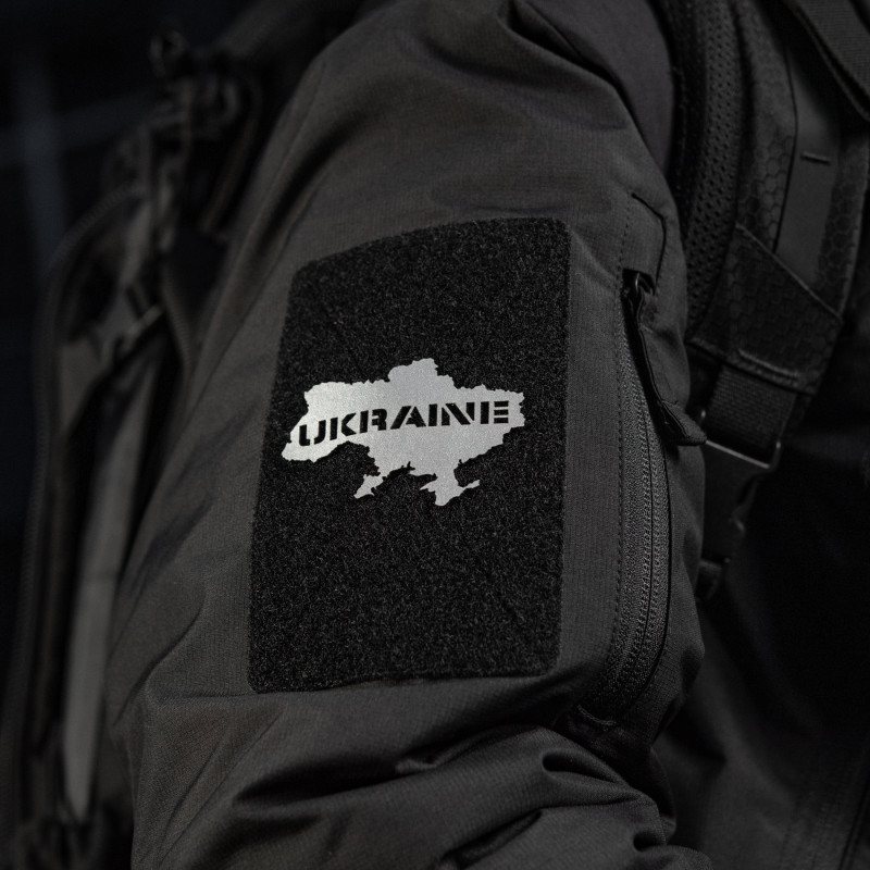 M-Tac нашивка Ukraine (контур) скрізна Laser Cut світловідбиваюча M-Tac нашивка Ukraine (контур) скрізна Laser Cut світловідбиваюча