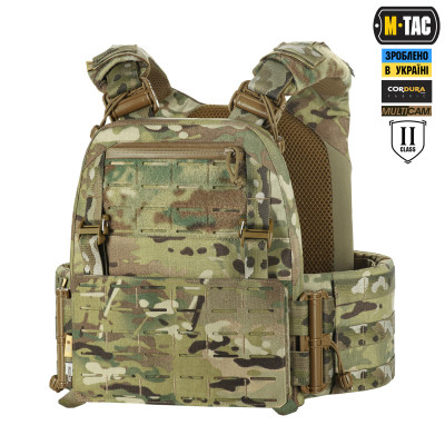 M-Tac плитоноска Cuirass FAST Elite Gen.II (розмір плити M) Multicam