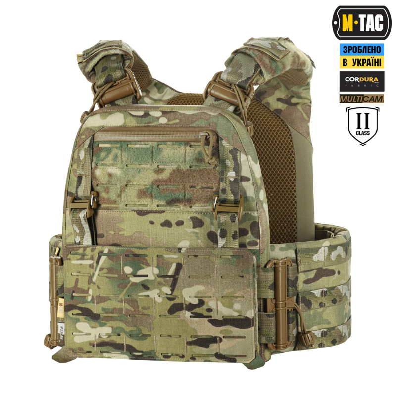 M-Tac плитоноска Cuirass FAST Elite Gen.II 2 клас захисту (розмір плити M) Multicam M-Tac плитоноска Cuirass FAST Elite Gen.II 2 клас захисту (розмір плити M) Multicam