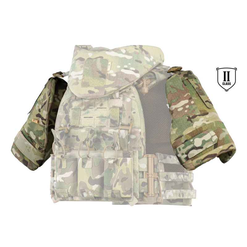 M-Tac плечовий захист з балістичними пакетами 2 клас для Cuirass Multicam M-Tac плечовий захист з балістичними пакетами 2 клас для Cuirass Multicam
