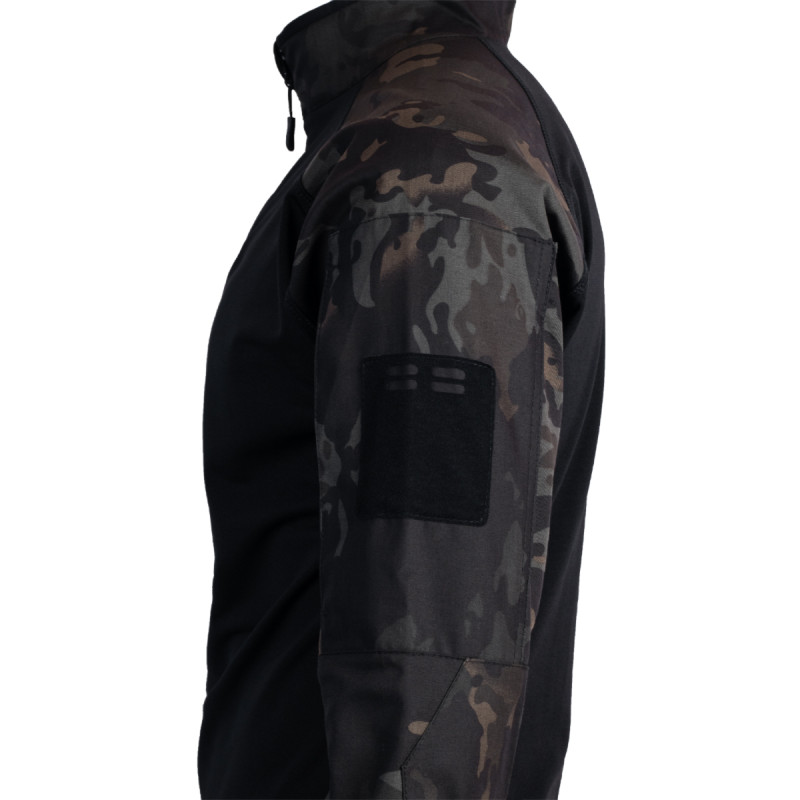 Бойова сорочка Vik-Tailor Combat Twill, Black MultiCam