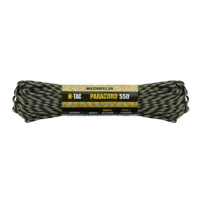M-Tac паракорд 550 type III 30m Sandblast dark