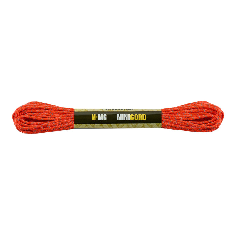 M-Tac паракорд Minicord Reflective Safety Orange 15м