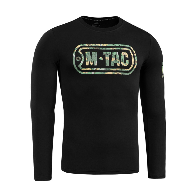 M-Tac футболка Logo довгий рукав Black