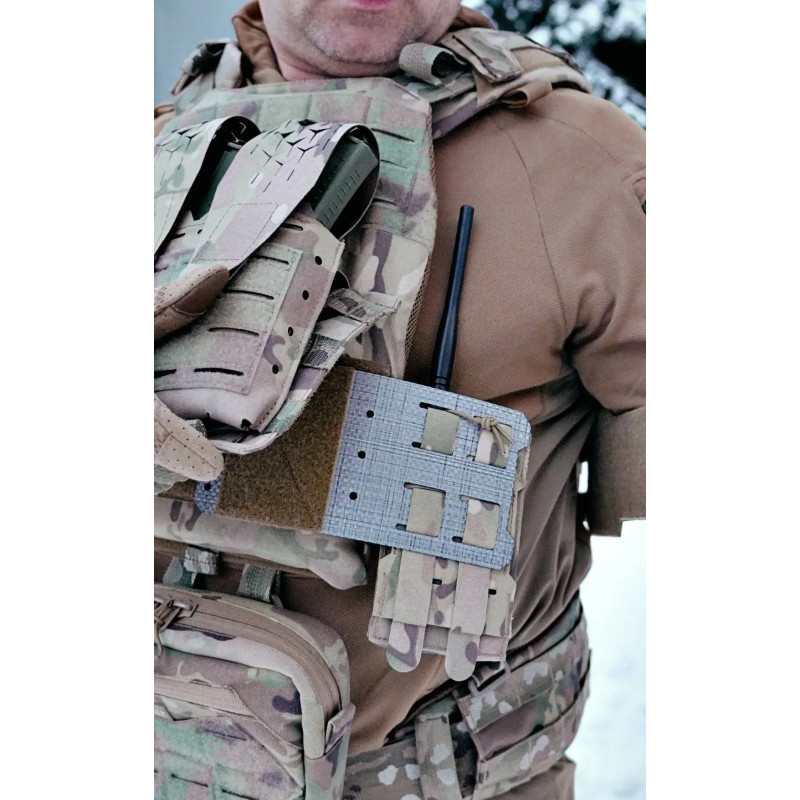 Підсумок під рацію з жорсткою панеллю Vik-Tailor, MultiCam
