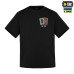 M-Tac футболка Powerful Combination Cotton Hard Black — фото 3