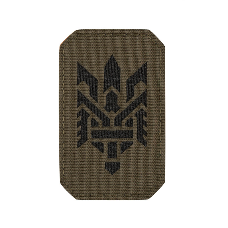 M-Tac нашивка Тризуб (стилізація) Laser Cut вертикальна Ranger Green/Black M-Tac нашивка Тризуб (стилізація) Laser Cut вертикальна Ranger Green/Black