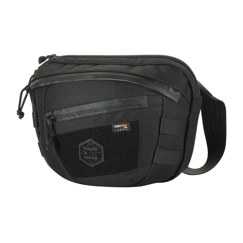 M-Tac сумка Sphaera Hex Hardsling Bag Large з липучкою Elite Black