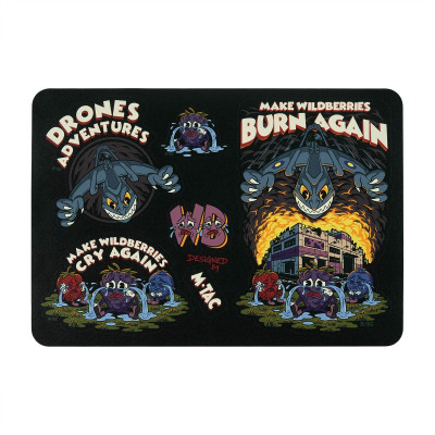 M-Tac наклейки Drones Adventures Sticker Pack Black