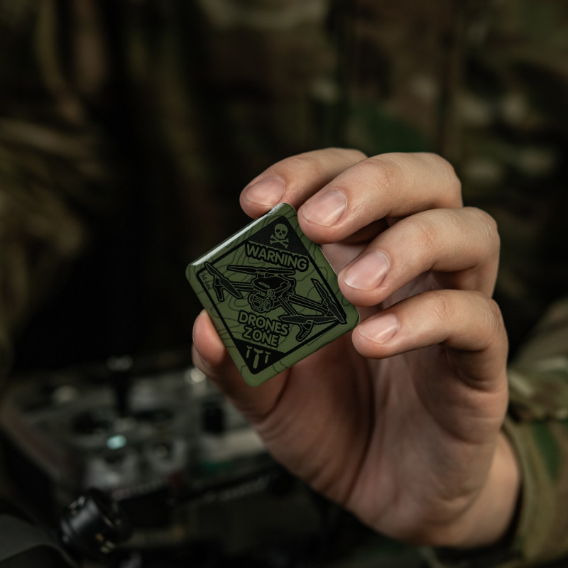 M-Tac наклейка обємна Drones Zone Olive M-Tac наклейка обємна Drones Zone Olive