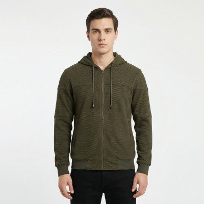 Флісова кофта Vik-Tailor Alfa Jacquard, Olive