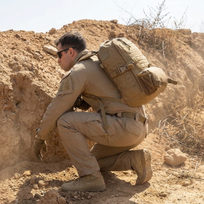 Рюкзак-адаптер тактичний Vik-Tailor MOLLE 26л, Coyote Рюкзак-адаптер тактичний Vik-Tailor MOLLE 26л, Coyote