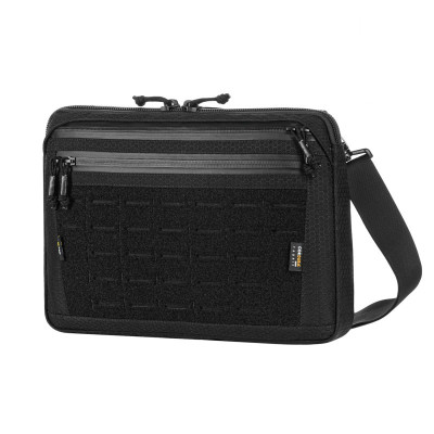 M-Tac сумка Admin Bag Large Elite з липучкою Hex Black