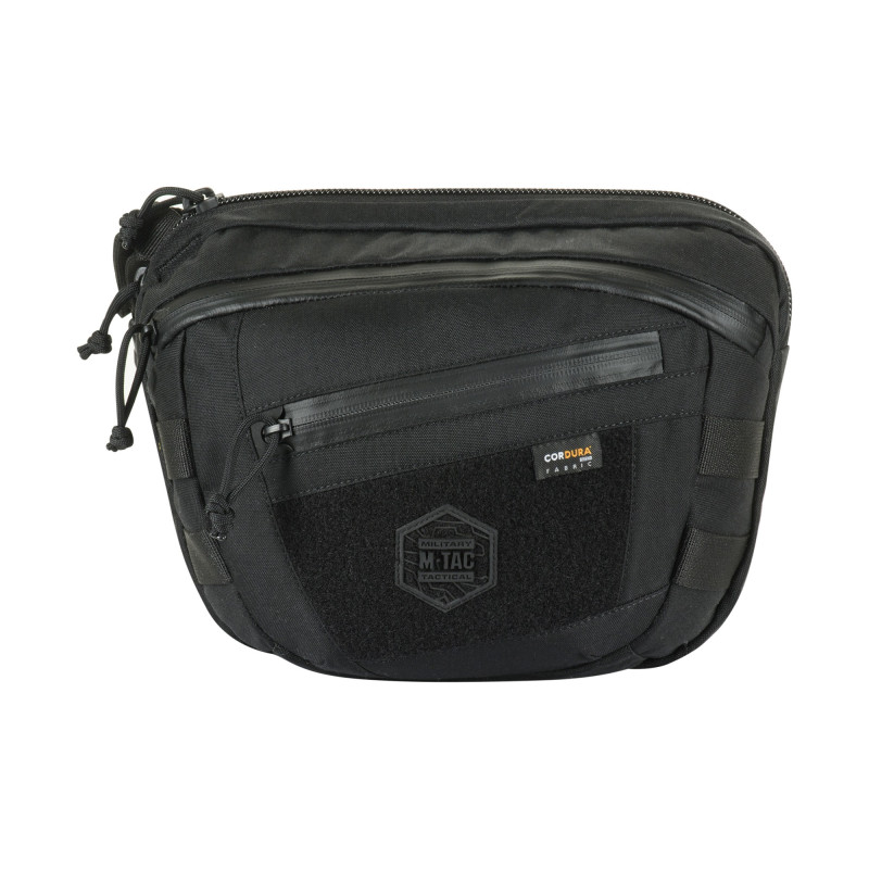 M-Tac сумка Sphaera Hardsling Bag Large з липучкою Elite Black M-Tac сумка Sphaera Hardsling Bag Large з липучкою Elite Black