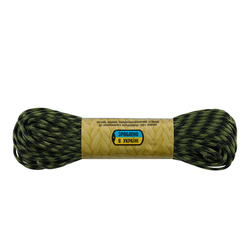 M-Tac паракорд 550 type III Black & Army Green 30м M-Tac паракорд 550 type III Black & Army Green 30м